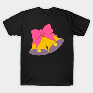 Jolly and colorful Christmas bells T-Shirt